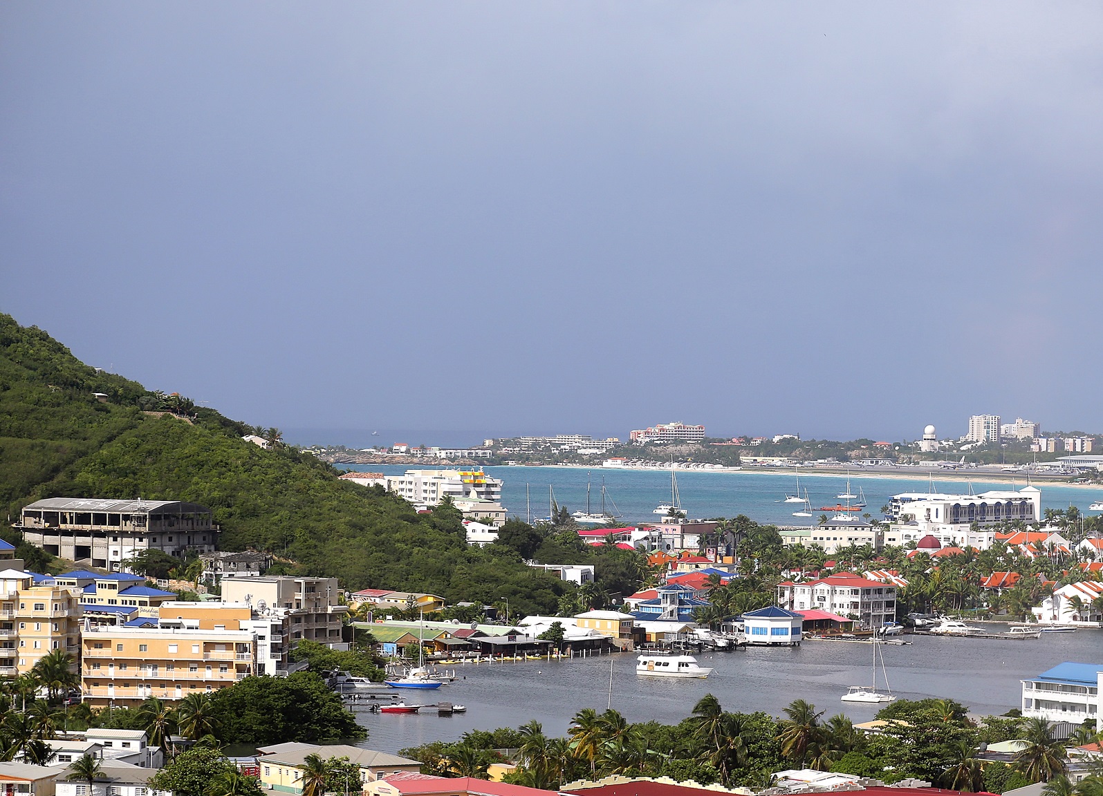 St. Maarten - Blick auf Philipsburg
