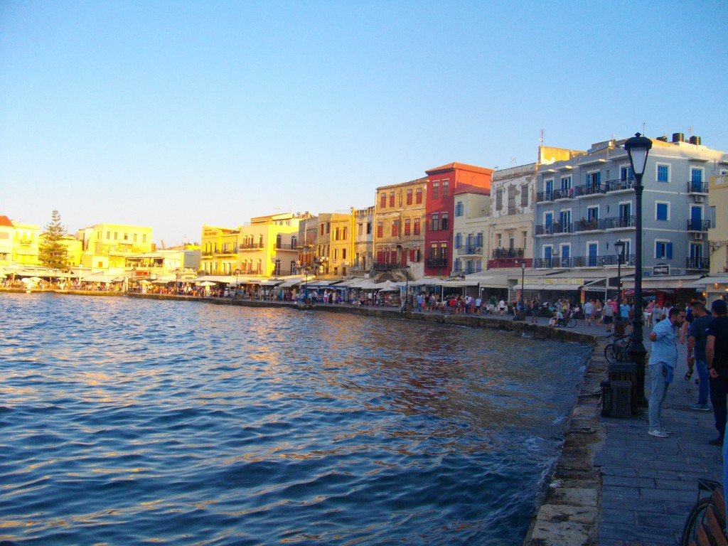 Hafenpromenade in Chania auf Kreta