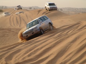 Jeepausflug in die Wüste Dubais