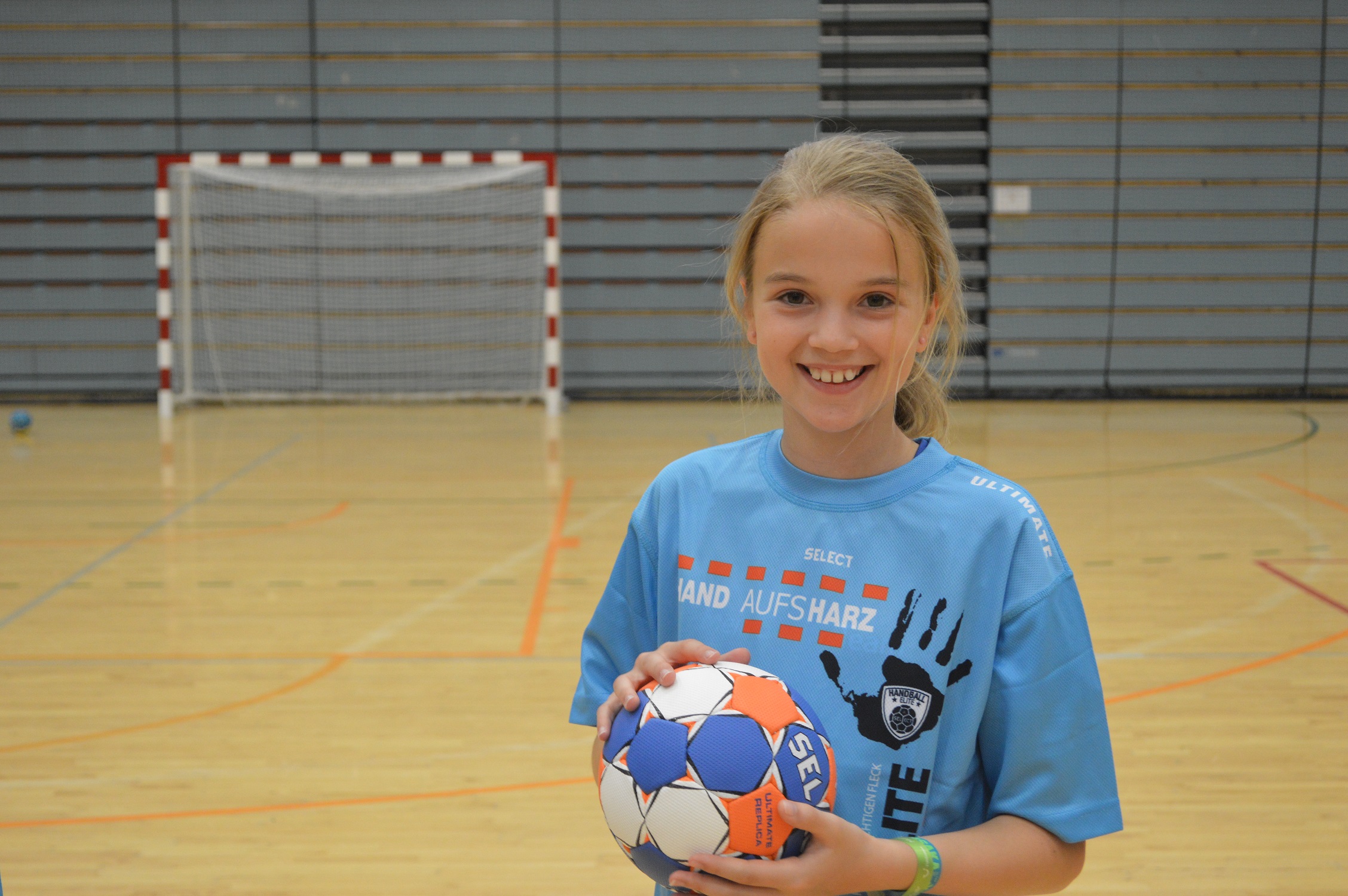 Mara war vom Handballcamp ganz begeistert