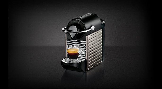 Die Pixie Electric Titan Krups Nespresso Maschine