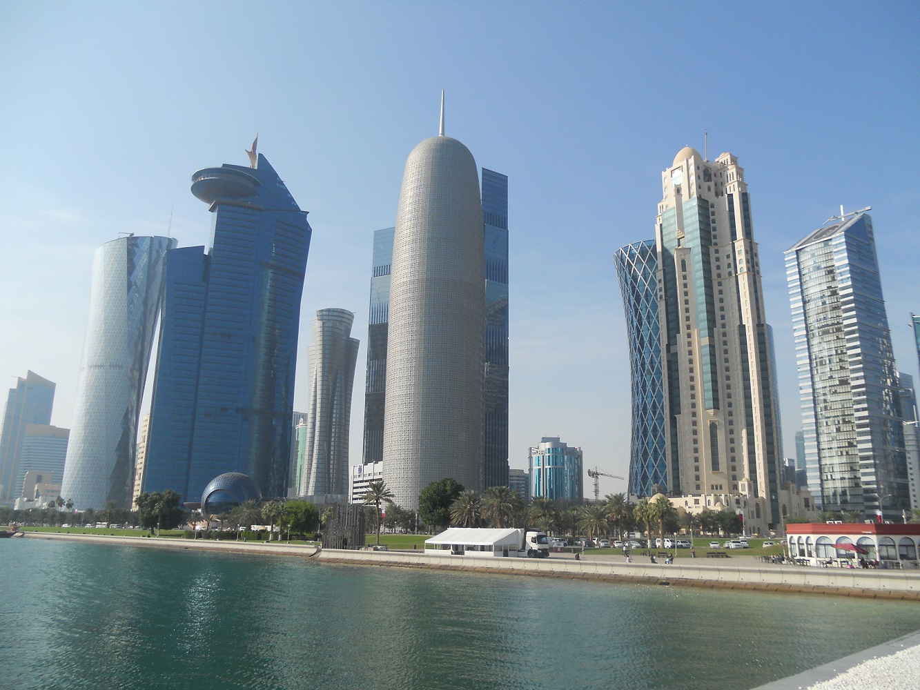Mein Schiff Reiseziel: Die Skyline von Doha