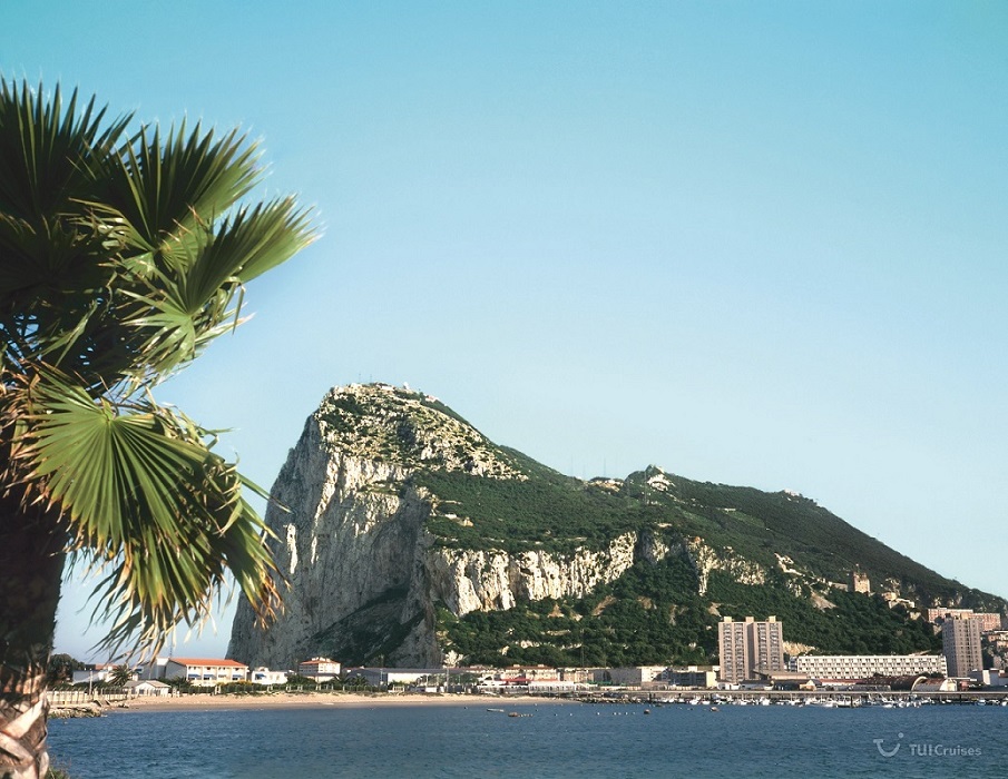 Mit TUI Cruises entdecken: Der Fels von Gribraltar auf Gibraltar