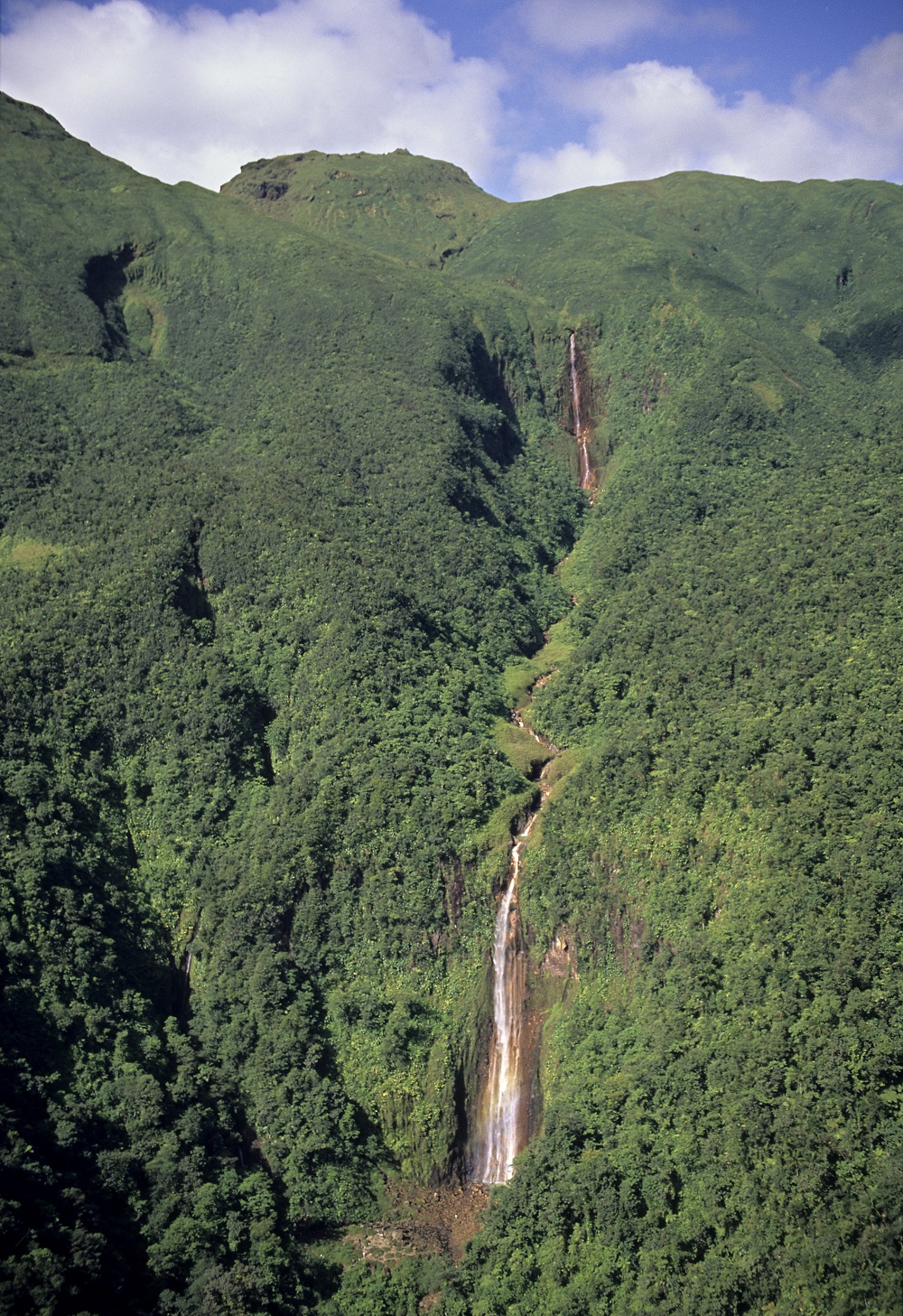 Carbet Waterfalls auf Guadeloupe